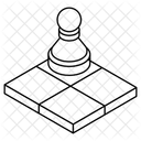 Chessboard Chess Game Checkerboard Icon