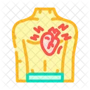 Chest Pain Palpitations Icon