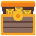 Box Treasure Treasure Chest Icon