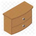 Chest Of Drawers Bedside Table Drawers Icon