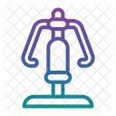 Chest press machine  Icon