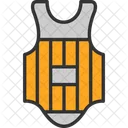 Chest Protection Baseball Catcher Icon
