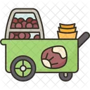 Chestnut Cart Snack Icon