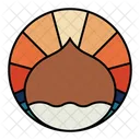 Chestnut Badge  Icon