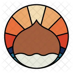 Chestnut Badge  Icon