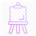 Chevalet Tableau Toile Icône