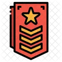 Chevron Military Army Icon