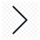 Chevron droit  Icône
