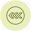 Pentagono Chevron Izquierdo Icon