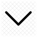 Chevron para baixo  Ícone