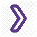 Chevron rechts  Symbol