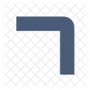 Chevron Top Right Icon