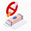 No Cigarette Eat Prohibition Icon