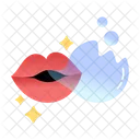 Chewing Gum Blowing Bubblegum Icon