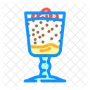 Chia Pudding Foodist Icon