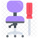 Chiar Repair Screwdriver Chair Icon