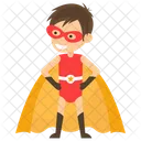 Chibi Superman Superhero Cartoon Comic Superhero Icon