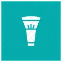 Chic Makeup Brush Beauty Icon