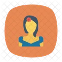 Nina Avatar Mujer Icon