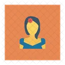 Nina Avatar Mujer Icon