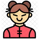 Chica China Avatar Icon