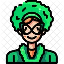 Chica Irlandesa El Dia De San Patricio Icon