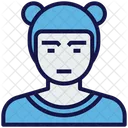 Chica Mujer Avatar Icon