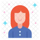 Nina Mujer Persona Icon