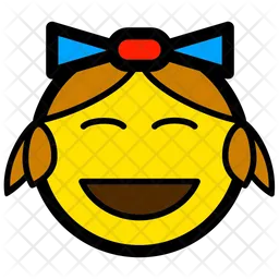 Chica Emoji Icono