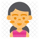 Chica Linda Juventud Icono