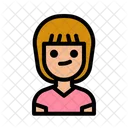 Nina Mujer Mujeres Icon