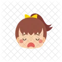 Chica Emoji Cansada Icon