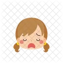 Chica Emoji Cansada Icon