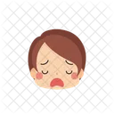 Chica Emoji Cansada Icon