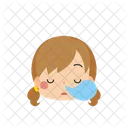 Chica Emoji Dormida Icono