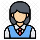 Estudiante Escuela Colegiala Icon