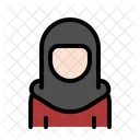 Chica hijab  Icono