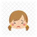 Chica Emoji Perseverante Icon