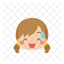 Chica Emoji Sonriendo Icono