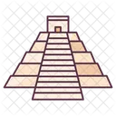 Chichen Itza Temple Of Kukulcan Mexico Landmark Icon