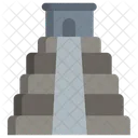 Chichen Itza Pyramid Landmark Icon