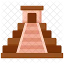 Chichen Itza Pyramid Landmark Icon