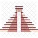 Mayan Pyramid Chichen Itza Icon