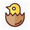 Chick Egg Food Icon