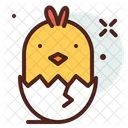 Chick Baby Egg Baby Icon