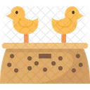Chick Box Cardboard Icon