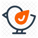 Chick Hatchling Bird Icon