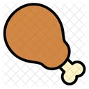 Chicken Grocery Meat Icon