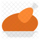 Chicken Roasted Thanksgiving Icon