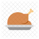 Chicken Turkey Roasted Icon